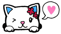 Sticker to convey the love sticker #11574262