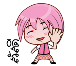 Pink& Boy sticker #11574321