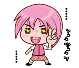 Pink& Boy sticker #11574337