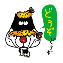 Onigiri-yan of Rice ball 2 sticker #11574360