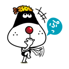 Onigiri-yan of Rice ball 2 sticker #11574363