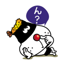 Onigiri-yan of Rice ball 2 sticker #11574370