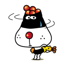 Onigiri-yan of Rice ball 2 sticker #11574385