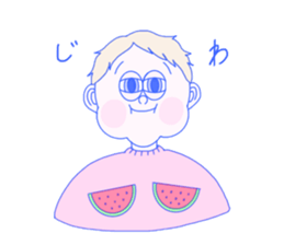 cutie's talking 3 sticker #11574476