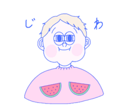 cutie's talking 3 sticker #11574476