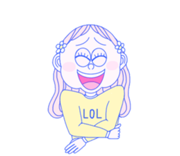 cutie's talking 3 sticker #11574477