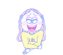 cutie's talking 3 sticker #11574477
