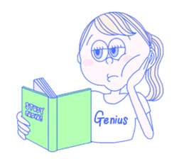 cutie's talking 3 sticker #11574478