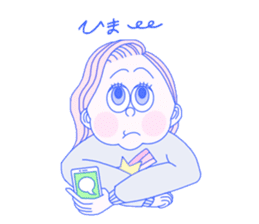 cutie's talking 3 sticker #11574479