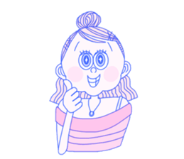 cutie's talking 3 sticker #11574486