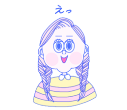 cutie's talking 3 sticker #11574494