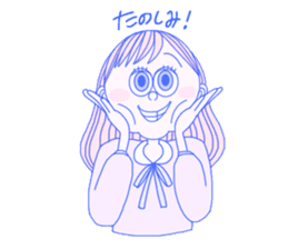 cutie's talking 3 sticker #11574496
