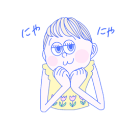 cutie's talking 3 sticker #11574510