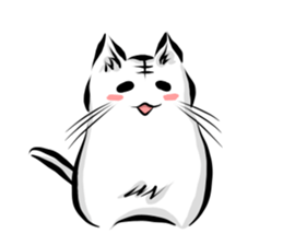 a clever cat sticker #11575034