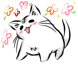 a clever cat sticker #11575036