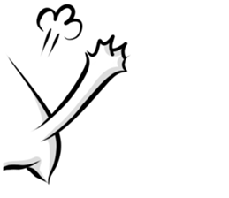 a clever cat sticker #11575044