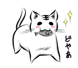 a clever cat sticker #11575055