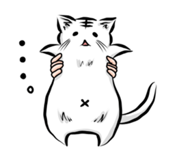 a clever cat sticker #11575057