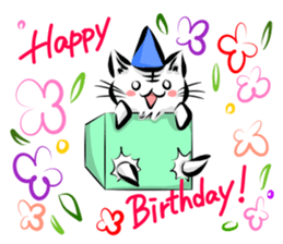 a clever cat sticker #11575071