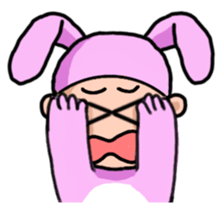 Costume Baniko(gesture)2 sticker #11575570