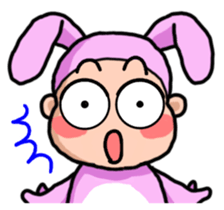 Costume Baniko(gesture)2 sticker #11575572