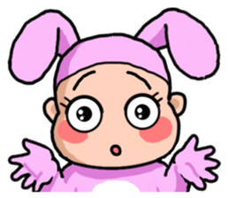 Costume Baniko(gesture)2 sticker #11575578