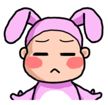 Costume Baniko(gesture)2 sticker #11575580