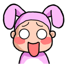 Costume Baniko(gesture)2 sticker #11575583