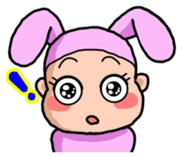 Costume Baniko(gesture)2 sticker #11575585