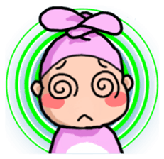 Costume Baniko(gesture)2 sticker #11575595