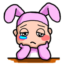 Costume Baniko(gesture)2 sticker #11575596