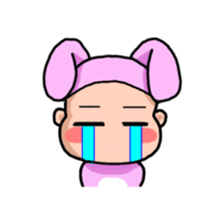 Costume Baniko(gesture)2 sticker #11575600