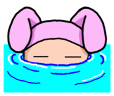 Costume Baniko(gesture)2 sticker #11575603