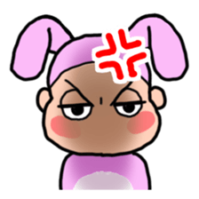 Costume Baniko(gesture)2 sticker #11575605