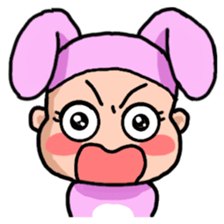 Costume Baniko(gesture)2 sticker #11575607