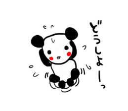 Suitable panda sticker sticker #11576022