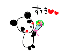 Suitable panda sticker sticker #11576026