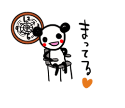 Suitable panda sticker sticker #11576046