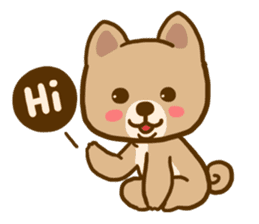 Dog and Cat Cute sticker #11576128