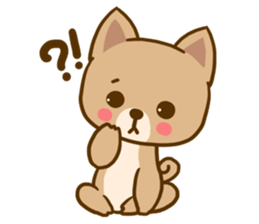 Dog and Cat Cute sticker #11576130