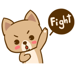 Dog and Cat Cute sticker #11576134