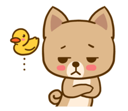 Dog and Cat Cute sticker #11576135