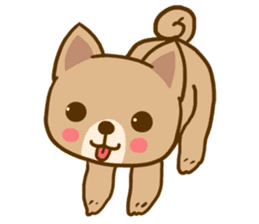 Dog and Cat Cute sticker #11576138