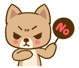 Dog and Cat Cute sticker #11576141