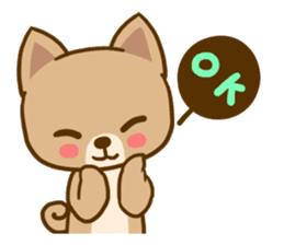 Dog and Cat Cute sticker #11576142
