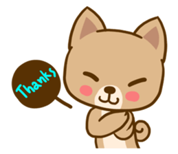 Dog and Cat Cute sticker #11576143