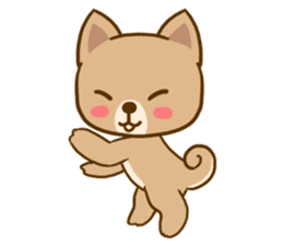 Dog and Cat Cute sticker #11576146