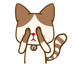 Dog and Cat Cute sticker #11576152