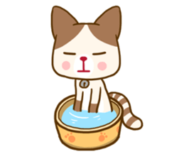 Dog and Cat Cute sticker #11576159