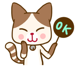 Dog and Cat Cute sticker #11576162